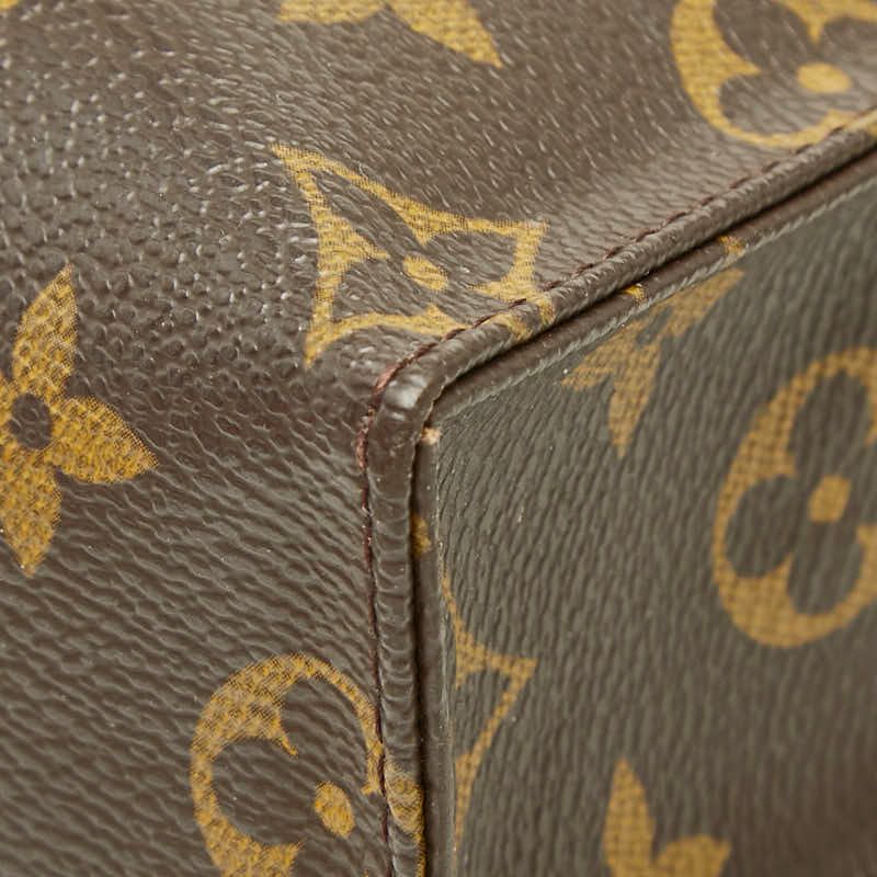 Louis Vuitton Monogram Poche Toilette 26 Clutch Pouch Brown Leather — view 4