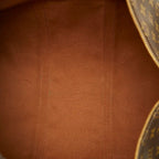 Louis Vuitton Monogram Keepall 50 Boston Bag Brown Leather — view 8