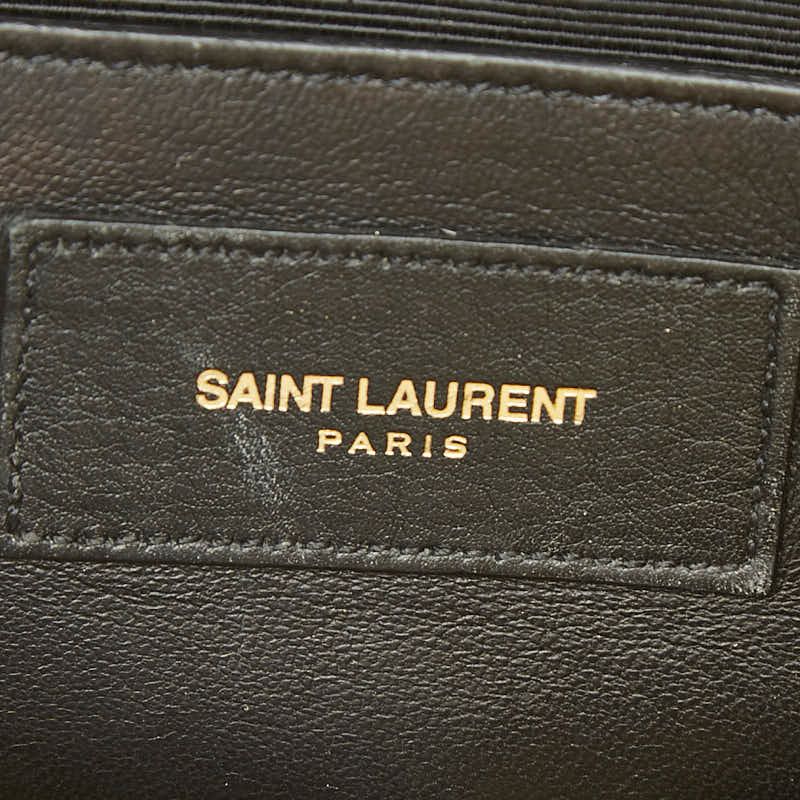 Saint Laurent Baby Duffle 2-Way Shoulder Bag Gold Leather — view 9