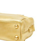 Saint Laurent Baby Duffle 2-Way Shoulder Bag Gold Leather — view 6