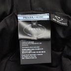 Prada Ri Nylon Bucket Hat Black — view 7