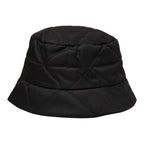 Prada Ri Nylon Bucket Hat Black — view 3
