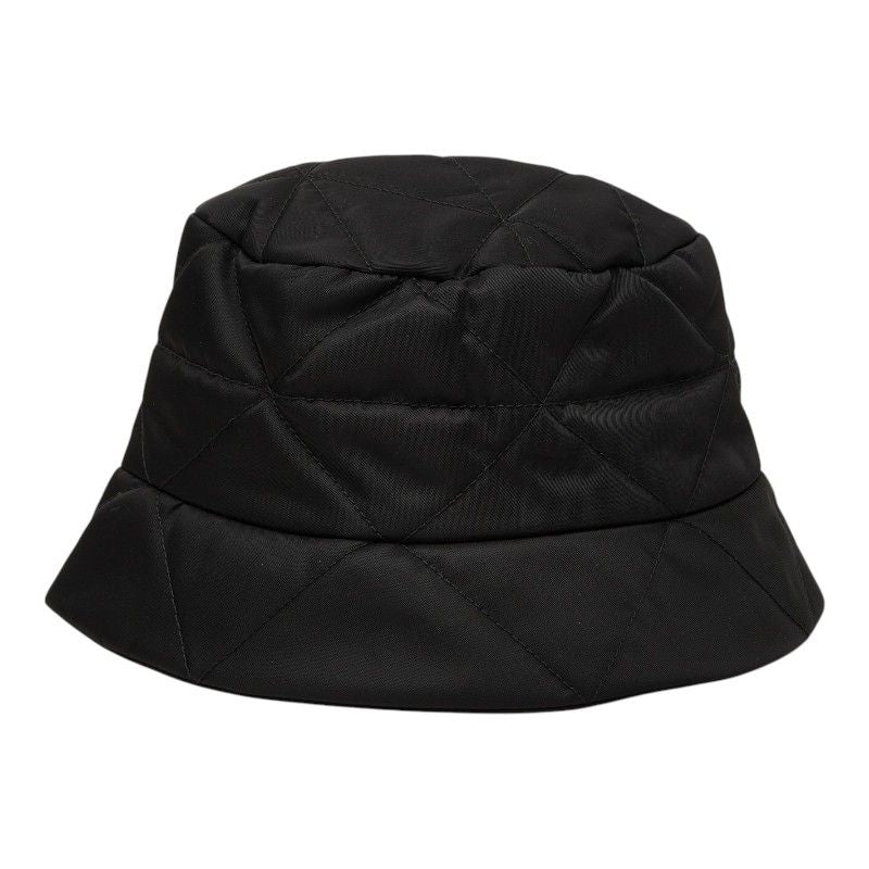 Prada Ri Nylon Bucket Hat Black — view 3