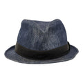 Hermes Hat Blue Indigo Denim Linen