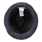 Hermes Hat Blue Indigo Denim Linen — view 4