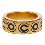 Chanel Coco Ring Gold Plated