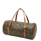 Louis Vuitton Monogram Papillon 26 Handbag Brown Leather — view 2