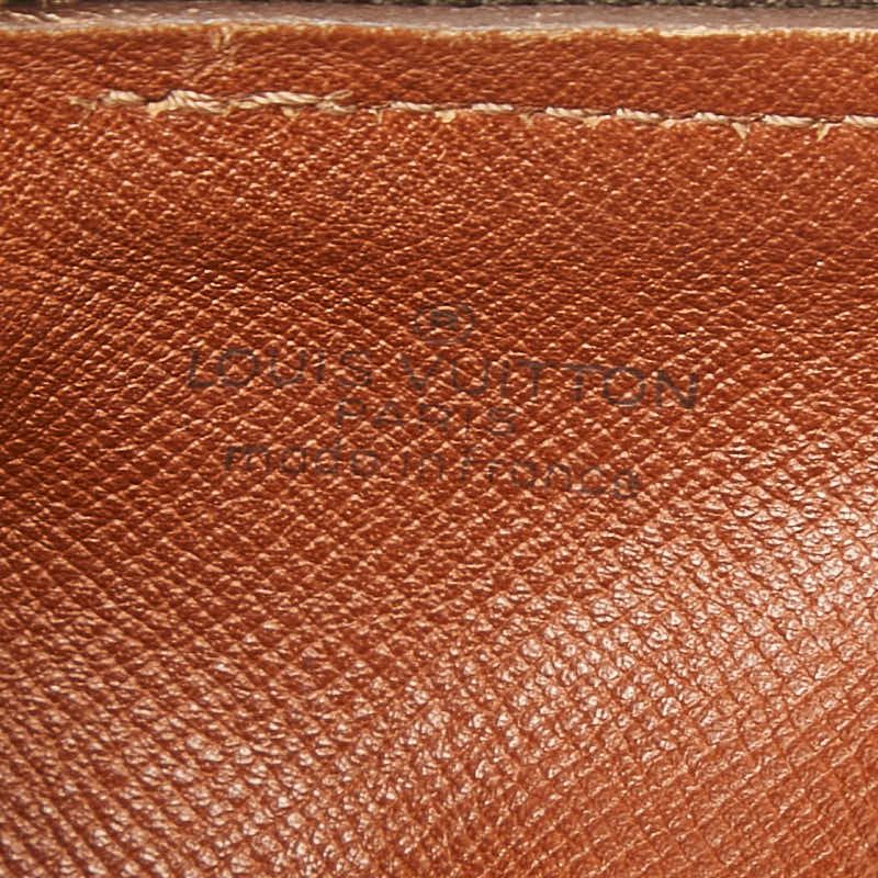 Louis Vuitton Monogram Papillon 26 Handbag Brown Leather — view 7