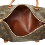 Louis Vuitton Monogram Papillon 26 Handbag Brown Leather — view 6