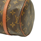 Louis Vuitton Monogram Papillon 26 Handbag Brown Leather — view 4