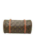 Louis Vuitton Monogram Papillon 26 Handbag Brown Leather — view 3