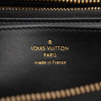 Louis Vuitton Monogram Embossed Zippy Wallet Coussin Zip Around Black Lambskin — view 6