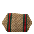 Gucci GG Canvas Sherry Line Jolly Tote Shoulder Bag Beige Brown — view 3