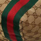 Gucci GG Canvas Sherry Line Jolly Tote Shoulder Bag Beige Brown — view 4