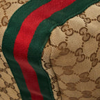 Gucci GG Canvas Sherry Line Jolly Tote Shoulder Bag Beige Brown — view 6