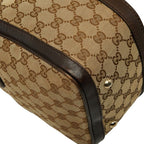 Gucci GG Canvas Sherry Line 2-Way Shoulder Bag Beige Brown — view 5