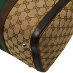 Gucci GG Canvas Sherry Line 2-Way Shoulder Bag Beige Brown — view 6