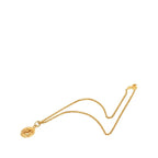 Chanel Vintage CC Logo Necklace Gold Plated — view 3
