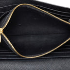 Louis Vuitton Monogram Empreinte Portefeuille Sarah Rogue Wallet Black Noir — view 7