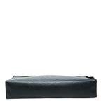 Louis Vuitton Monogram Eclipse Epi Pochette Voyage MM Clutch Noir Black Blue — view 3