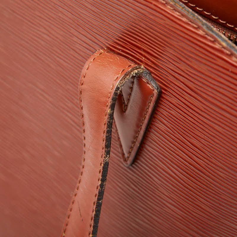 Louis Vuitton Epi Saint Jacques Shopping Tote Kenya Brown Leather — view 4