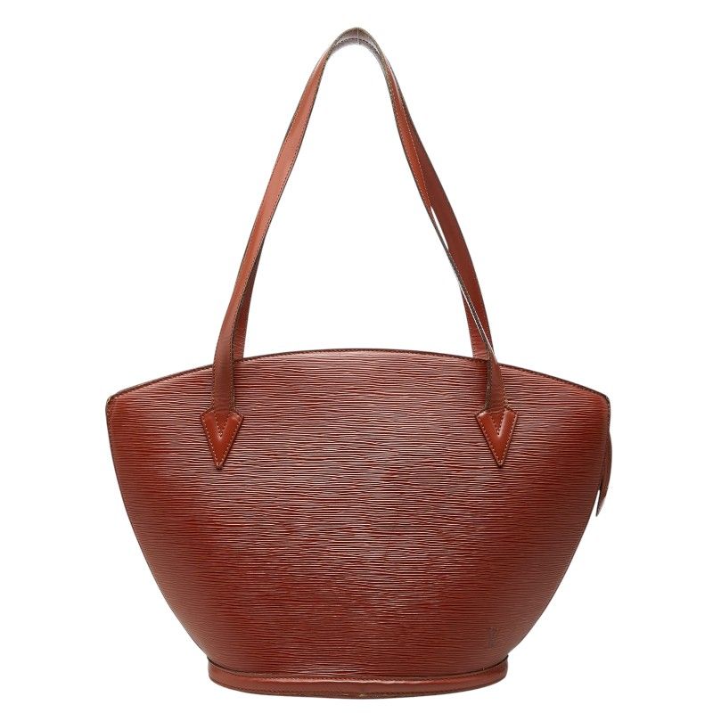 Louis Vuitton Epi Saint Jacques Shopping Tote Kenya Brown Leather