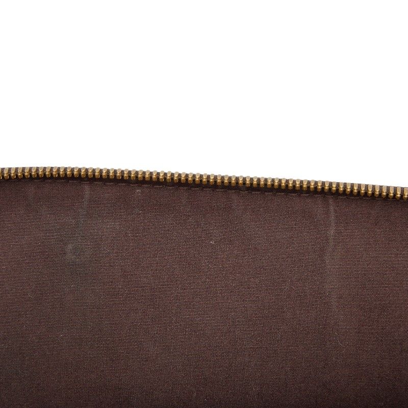 Louis Vuitton Monogram Vernis Alma GM Handbag Amarante Purple Patent Leather — view 8