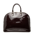 Louis Vuitton Monogram Vernis Alma GM Handbag Amarante Purple Patent Leather