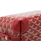 Goyard Bowring 25 Toiletry Handbag Red Leather — view 7