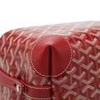 Goyard Bowring 25 Toiletry Handbag Red Leather — view 5