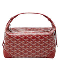 Goyard Bowring 25 Toiletry Handbag Red Leather