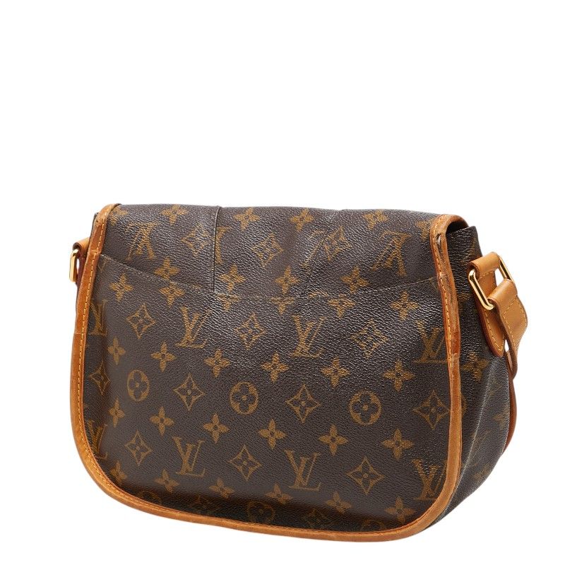 Louis Vuitton Monogram Menilmontan PM Crossbody Shoulder Bag Brown Leather — view 2