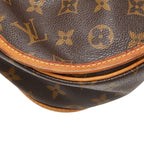 Louis Vuitton Monogram Menilmontan PM Crossbody Shoulder Bag Brown Leather — view 5