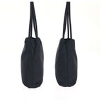 Prada Tessuto Black Silver Nylon Tote — view 8