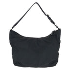 Prada Tessuto Black Silver Nylon Shoulder — view 2