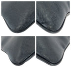 Louis Vuitton Taiga Sasha Navy Silver Leather Shoulder — view 3
