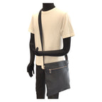 Louis Vuitton Taiga Sasha Navy Silver Leather Shoulder — view 7