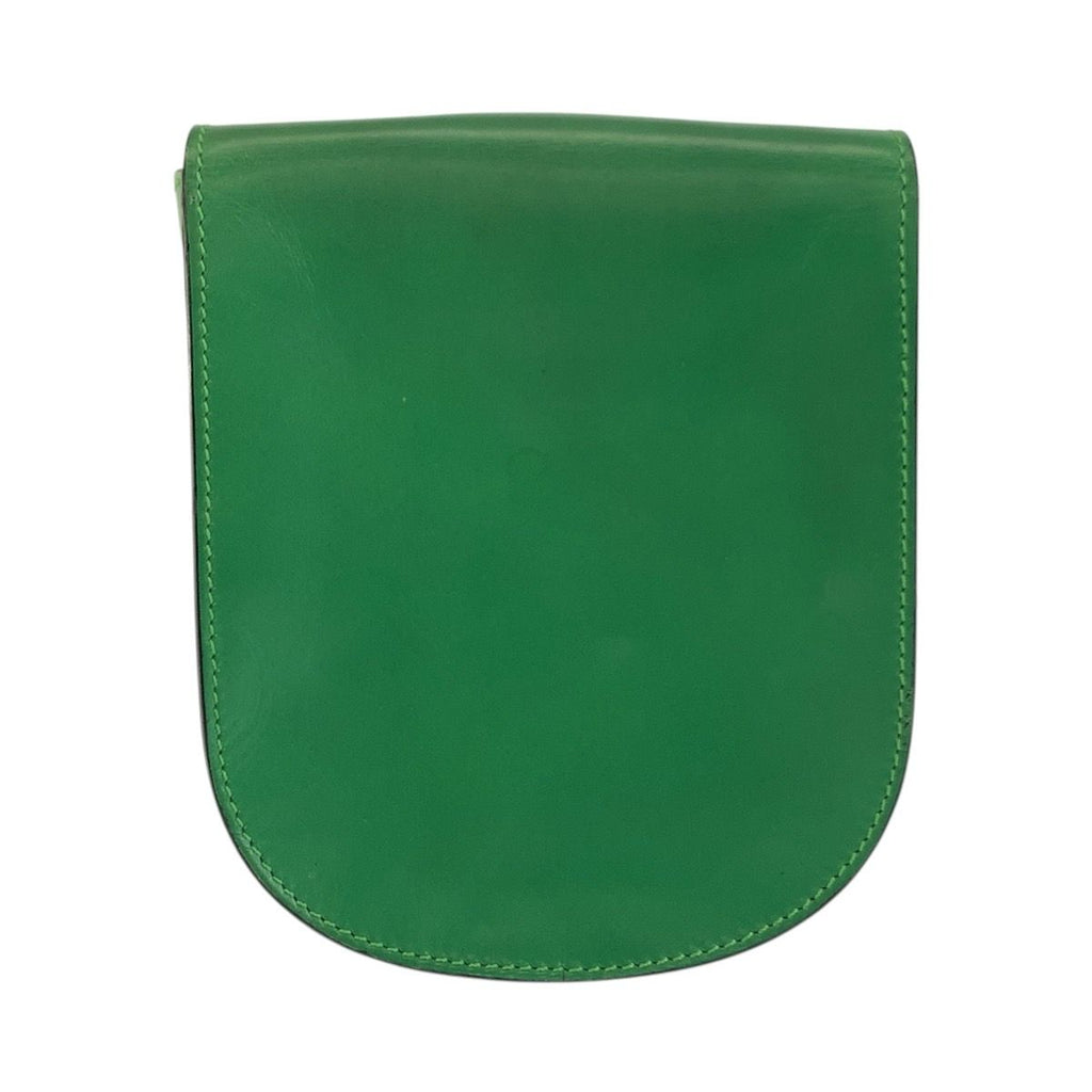 Celine Vintage Star Ball Cutout Green Shoulder Bag Pochette — view 2