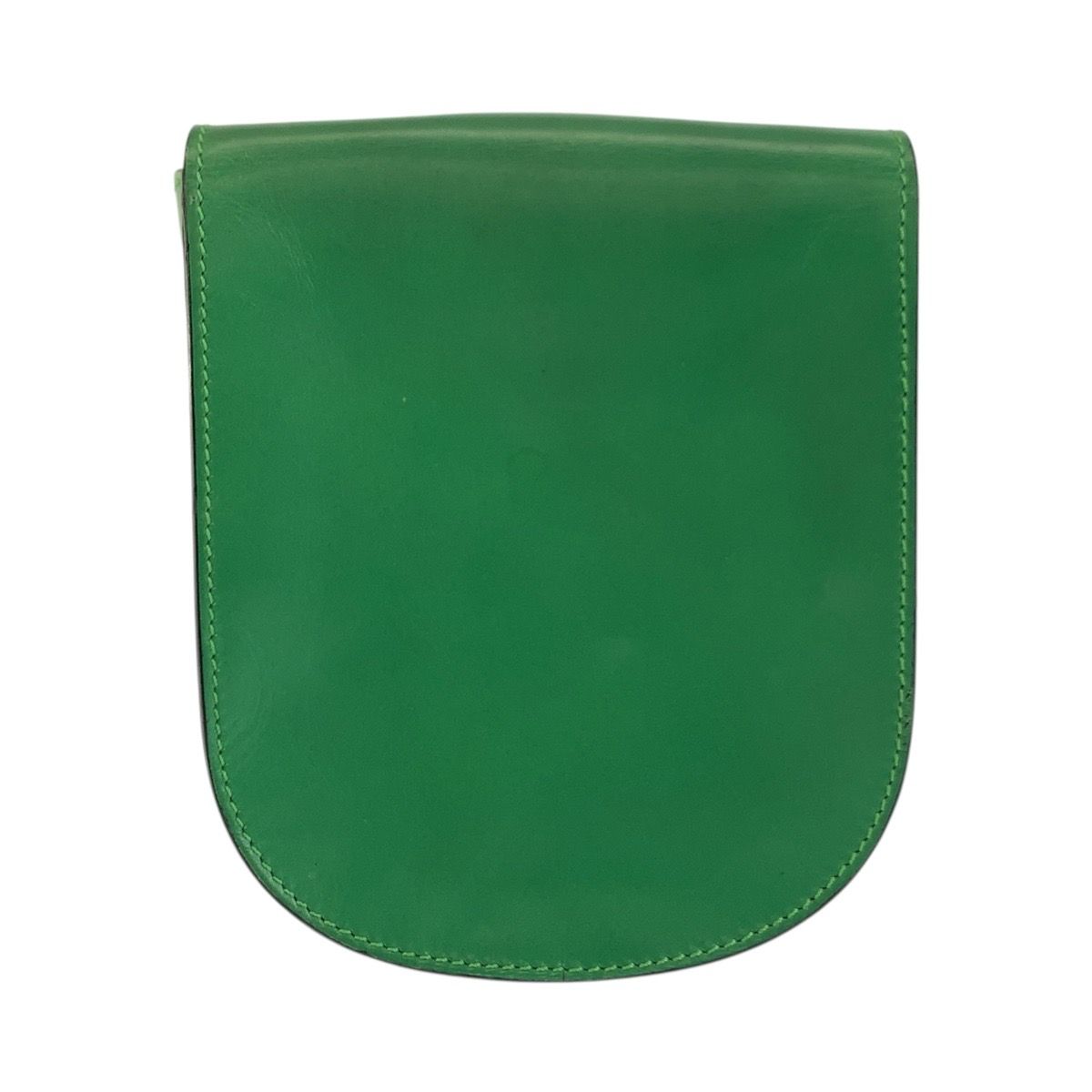 Celine Vintage Star Ball Cutout Green Shoulder Bag Pochette — view 2