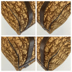 Dior Vintage Trotter Brown Beige Boston — view 3