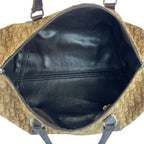 Dior Vintage Trotter Brown Beige Boston — view 8