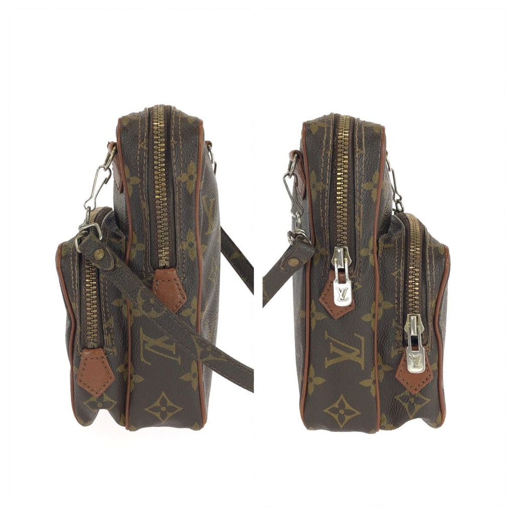 Louis Vuitton Monogram Mini Amazon Brown Silver Shoulder Bag Pochette — view 8