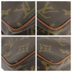 Louis Vuitton Monogram Mini Amazon Brown Silver Shoulder Bag Pochette — view 3