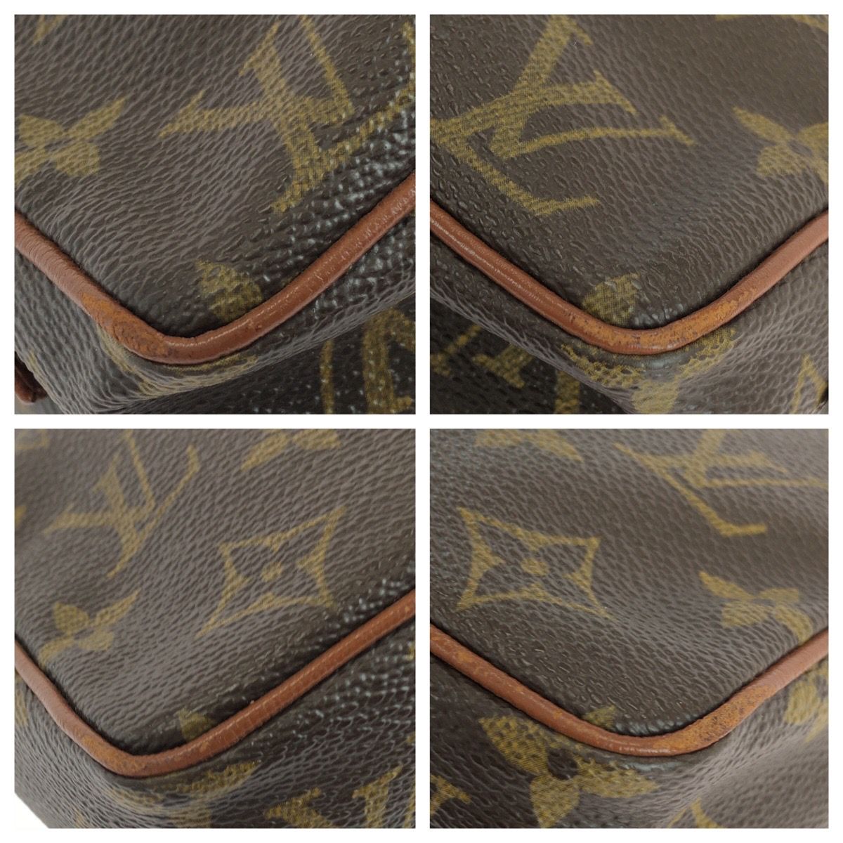 Louis Vuitton Monogram Mini Amazon Brown Silver Shoulder Bag Pochette — view 3