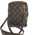 Louis Vuitton Monogram Mini Amazon Brown Silver Shoulder Bag Pochette — view 2