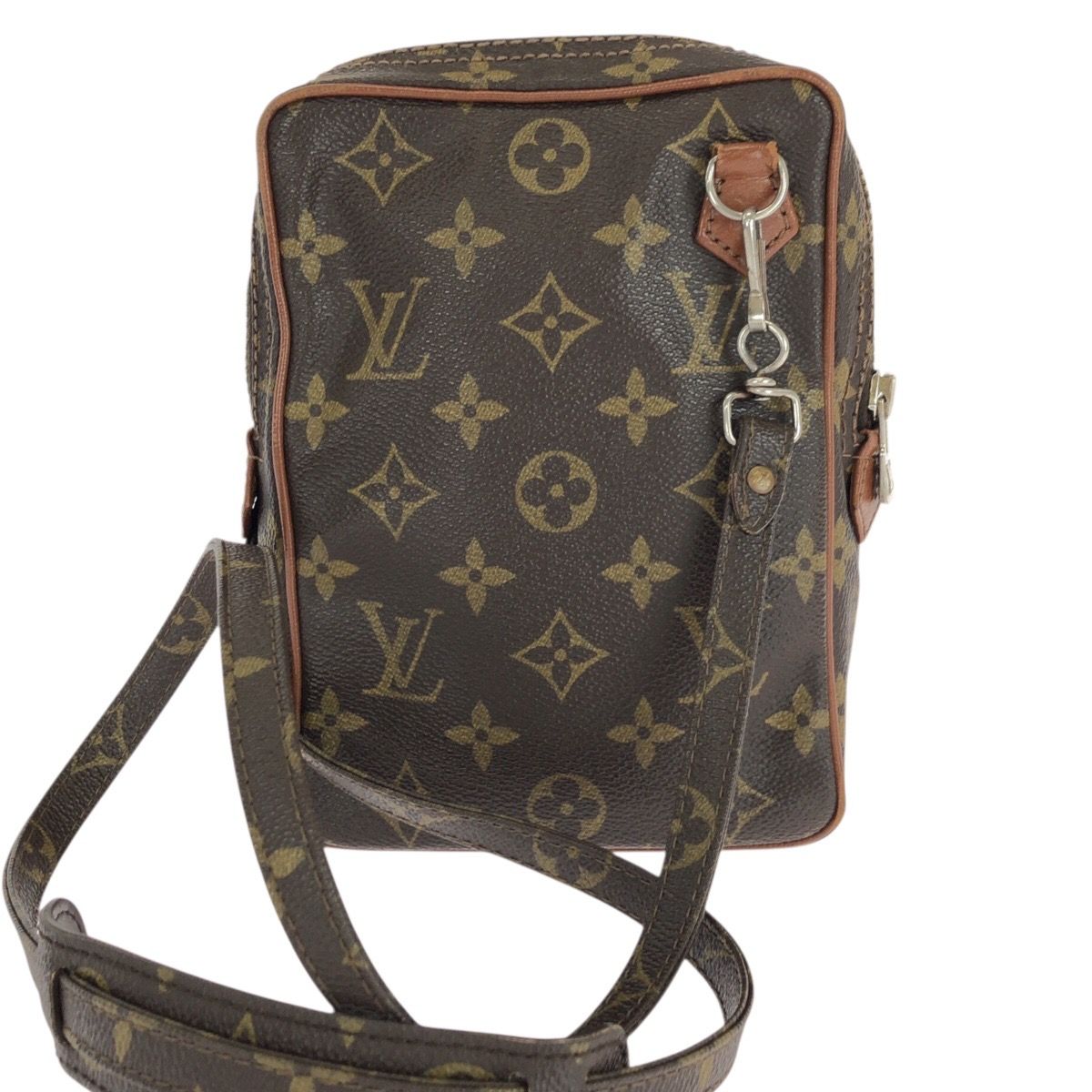 Louis Vuitton Monogram Mini Amazon Brown Silver Shoulder Bag Pochette — view 2