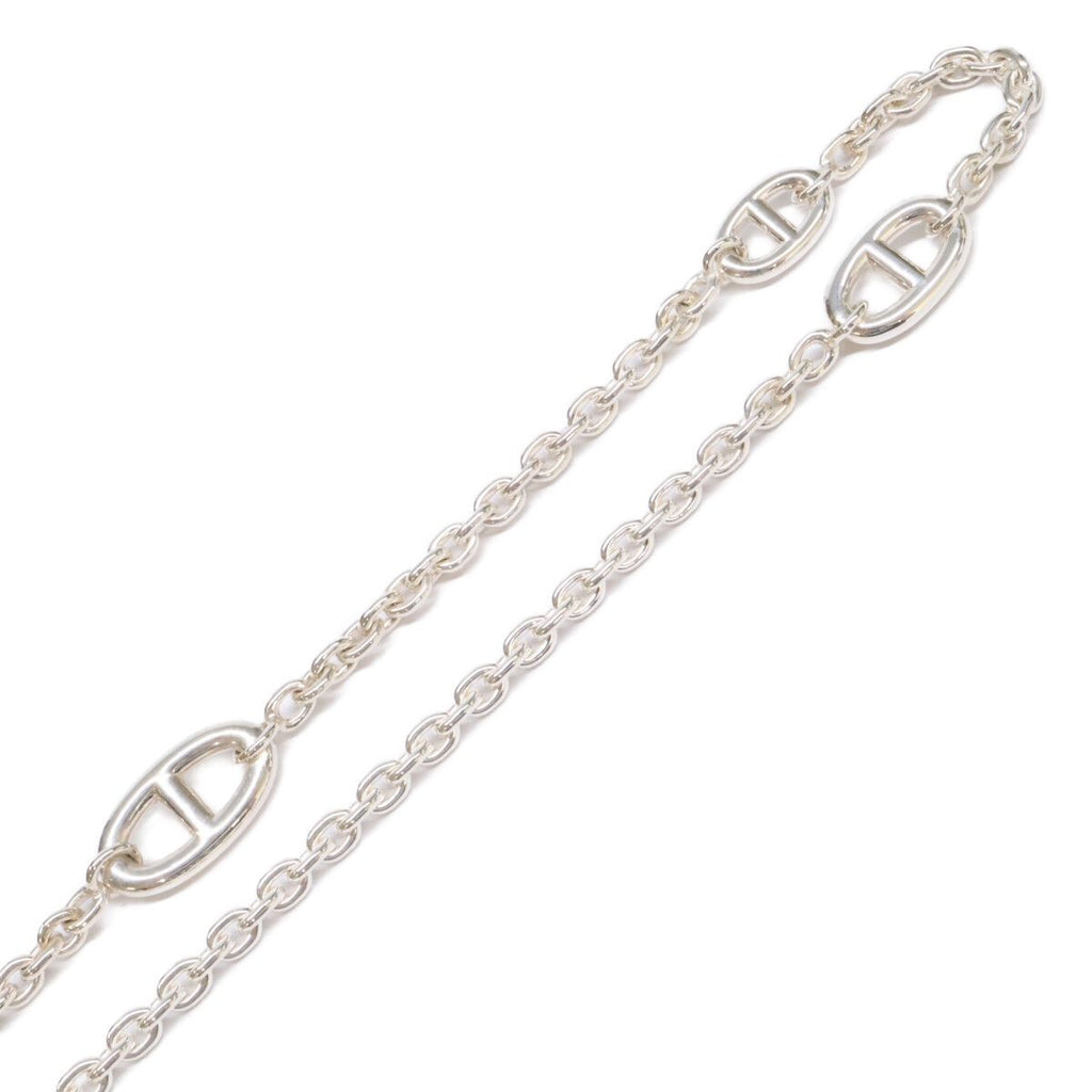 Hermes 925 Sterling Silver Chaine D'ancre Farandole Necklace — view 5