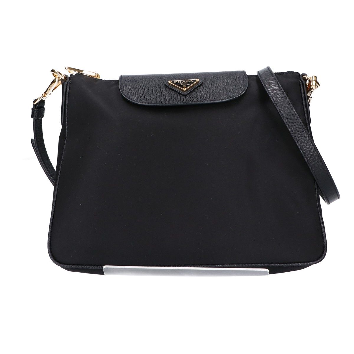 Prada Like 1 Triangle Logo Tessuto Nylon Saffiano Shoulder