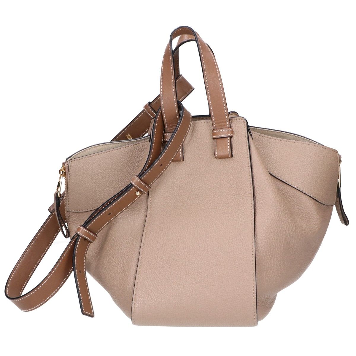 Loewe Hammock Smo le Soft Grain Calf 2-Way Shoulder — view 3