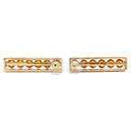 Chanel Pearl Logo Plate Earring — view 6